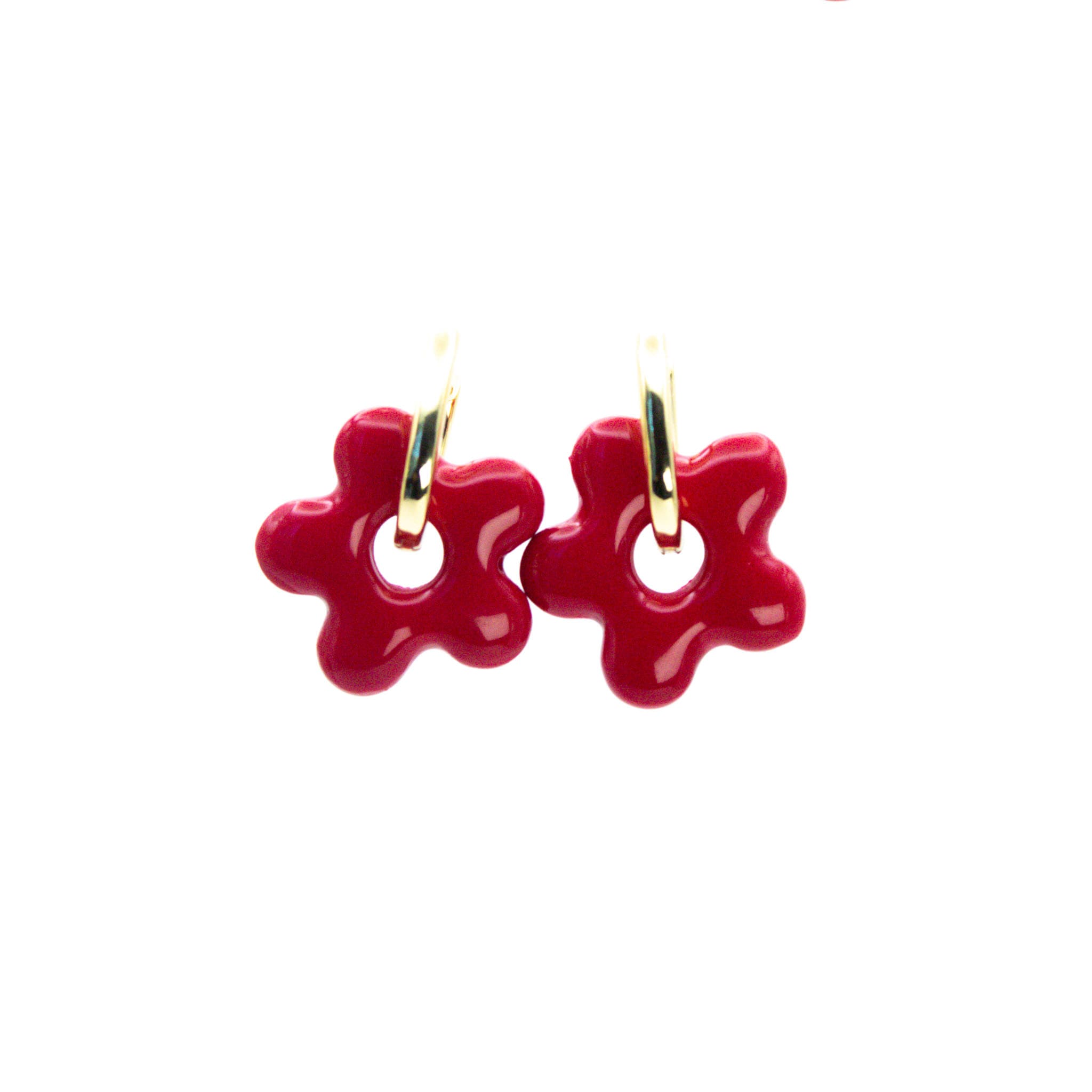 Aros Flor Marla Handmade